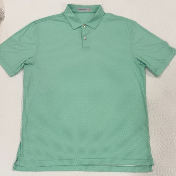 Peter Millar Other - Peter Millar Light Green Featherweight Polo Shirt